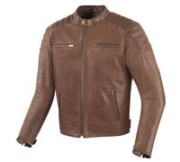 Bogotto B-Nimble Motorrad Lederjacke, braun, Größe 64 für Männer