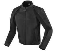 Bogotto Black-X V2 Motorrad Lederjacke, schwarz, Größe M