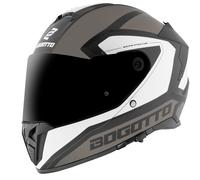Bogotto FF122 BGT Helm, grau/weiß, Größe 2XL