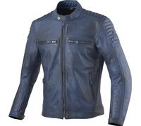 Bogotto Frisco Motorrad Lederjacke, blau, Größe M für Männer