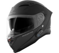 Bogotto H153 BT Bluetooth Helm, schwarz, Größe S für Frauen
