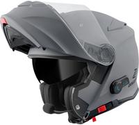 Bogotto H271 BT Bluetooth Klapphelm, grau matt, Größe XS