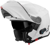 Bogotto H271 BT Bluetooth Klapphelm, weiss, Größe S für Männer