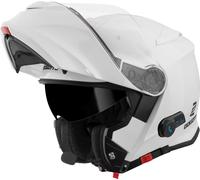 Bogotto H271 BT Bluetooth Klapphelm, weiss, Größe S für Frauen