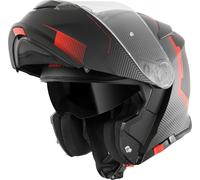 Bogotto H271 Wayke Klapphelm, schwarz-orange, Größe XL für Männer