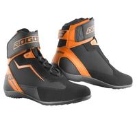 Bogotto Mix District Motorradschuhe, schwarz-orange, Größe 39 für Frauen
