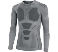 Bogotto Ripped-L Langarm Funktionsshirt, grau, Größe XXL/XXXL