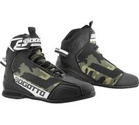 Bogotto Tokyo Camo perforierte Motorrad Schuhe, mehrfarbig, Größe 43 für Frauen