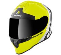 Bogotto V151 Wild-Ride Helm, gelb/schwarz/weiß, Größe XL
