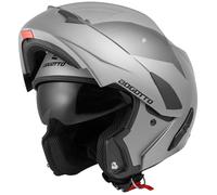 Bogotto V280 Klapphelm, silber, Größe M für Männer