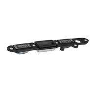 Bohaner Griffleiste Heckklappe 1T0827574L 1T0827574C 1TD827574A Heckklappengriff Kofferraumgriff Mikroschalter Griff Griffleiste Kofferraumdeckelgriff Schwarz für VW Golf T.o.u.r.a.n Passat B6