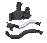 Bohaner PCV Ventil Ölabscheider Kurbelgehäuseentlüftung 1.8 2.0 TFSI Mit Dichtung 2 Entlüftungsschläuche für VW A.u/D.-i J.e-t.t/a G.o-l/f P-a.s.s-a.t 06H103495 06H103495AH