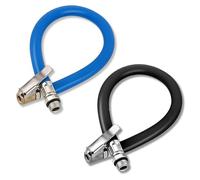 BOHUIZ 2 Stück Reifenfüller Schlauch, Reifenfüllschlauch Universal 38 cm Auto Reifenfüller Ventilverlängerung Luftpumpe Adapter Air Ventil Anschluss Schläuche für Auto Motorrad Fahrrad