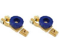 Bolatus Batterietrennschalter Batterie trennschalter 12V/24V Batteriehauptschalter Autobatterie Schalter Batterieschalter Hauptstromschalter für Auto Truck Boot Fahrzeuge (Packung mit 2)