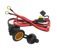 Bolwins O46CS Auto Zigarettenanzünder Einbau Steckdose Adapter 12V/24V KFZ Verlängerungskabel 3m Wasserdicht mit Sicherung