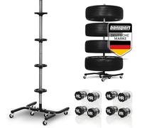 Felgenbaum fahrbar für Autoreifen 295 mm Felgenständer Reifenständer Reifenbaum