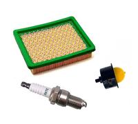BOOSTI Luftfilter mit Zündkerze Benzinpumpe für Hecht 547 746 761 746R 761R 546SX 546SXW 553SX, Fuxtec FX-RM 4639 Rasenmäher