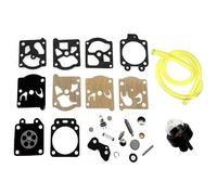 BOOSTI Membran Satz Reparatursatz mit Primer Pumpe Benzinschlauch für Dolmar 109 100 102 110 111 115 PS-43 PS-52 PS-330 PS-340 PS-400 Walbro WA/WT Vergaser