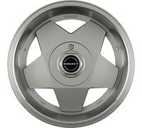 Borbet A silver rim polished 9x16" ET15 LK4 100 ML 64 Alufelgen 16 Zoll