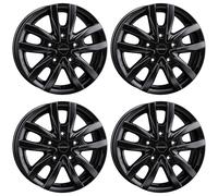 BORBET Alufelge CW5 black matt 16 Zoll für Fiat Ducato Heavy ab Bj. 07/2006 4er-Set