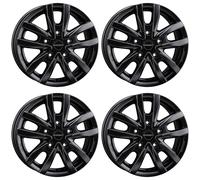 BORBET Alufelge CW5 black matt 16 Zoll für Fiat Ducato Light ab Bj. 07/2006 4er-Set