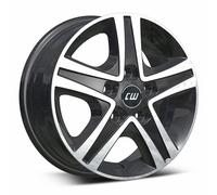 BORBET DESIGN CWD mistral anthrazit poliert 6.0Jx16 5x130 ET68