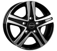 ALUFELGEN BORBET, CWD, 6X16 ET68 5X118 71,1, BLACK GLOSSY POLISHED