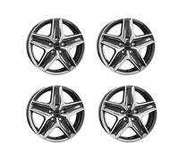 BORBET Alufelge CWZ mistral anthracite polished glossy 18 Zoll VW Crafter ab Bj. 07/18 4er-Set
