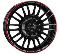 Borbet Aluminiumfelge CW3 für Fiat Ducato mit Light-Chassis, black glossy red ring, ...