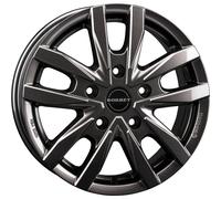 Borbet Aluminiumfelge CW5 für Fiat Ducato mit Heavy-Chassis, 1400 kg, mistral anthr...