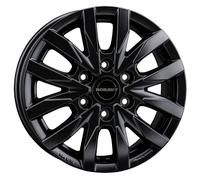 Borbet Aluminiumfelge CW6 für MB Sprinter ab Baujahr 2006/04 mit Allrad, black matt...