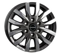 Borbet Aluminiumfelge CW6, MB Sprinter, Front-/Heck Antrieb, mistral anthracite poli...