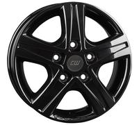 Borbet Aluminiumfelge CWD für Fiat Ducato, 1200 kg, black glossy, 6 x 15"