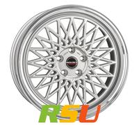 Borbet B silver rim polished 8x18" ET45 LK5 112 ML 66.5 Alufelgen 18 Zoll