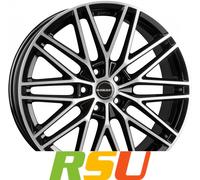 Borbet BS5 black polished 8x19" ET50 LK5 108 ML 72.5 Alufelgen 19 Zoll