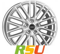 Borbet BS5 brilliant silver 8x18" ET35 LK5 112 ML 72.5 Alufelgen 18 Zoll