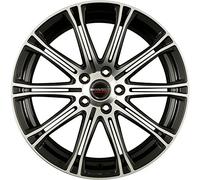 Borbet CW 1 hyper silver 7x17 ET38 4.00x100 Hub Bore 64.00 mm - Alu felgen