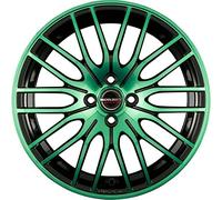 Borbet CW 4 black polished matt 7x17 ET35 5.00x100 Hub Bore 57.10 mm - Alu felgen