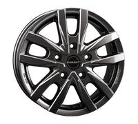 ALUFELGEN BORBET, CW5, 6X16 ET68 5X130 78,1, MISTRAL ANTHRACITE GLOSSY POLISHED