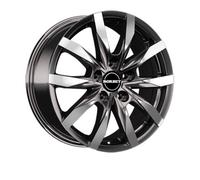 ALUFELGEN BORBET, CW5, 6X16 ET68 5X130 78,1, MISTRAL ANTHRACITE GLOSSY POLISHED