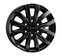 Borbet CW6 black matt 6.5x17" ET50 LK6 120 ML 74.6 Alufelgen 17 Zoll
