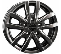 ALUFELGEN BORBET, CW5, 6X16 ET68 5X130 78,1, MISTRAL ANTHRACITE GLOSSY POLISHED