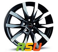 Borbet CW5 Black Polished Matt Alufelge 16 Zoll ET60 5x120 ML65,1