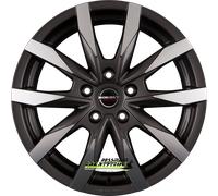Borbet CW5 mistral anthracite glossy 6x16 ET68 - LK5/118 ML71.1 Felge Alu