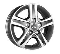 Borbet CWD 6 X 16 5 X 130 68 Mistral Anthracite Polished Gl