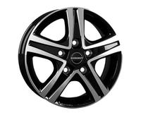 ALUFELGEN BORBET, CWD, 6X16 ET68 5X118 71,1, BLACK GLOSSY POLISHED