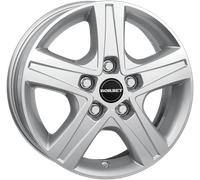ALUFELGEN BORBET, CWD, 7X17 ET46 5X108 65,1, CRYSTAL SILVER