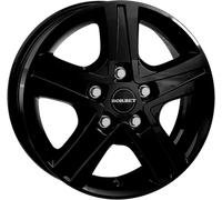 ALUFELGEN BORBET, CWD, 7X17 ET46 5X108 65,1, BLACK GLOSSY