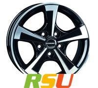 Alufelge BORBET CWT Einteilig Black Polished Glossy 6.00 x 15 ET 30.00 5x112.00