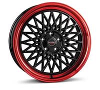 Borbet Alufelgen B 8,5x20 ET45 5x112 ML66,5 Schwarz/Rot